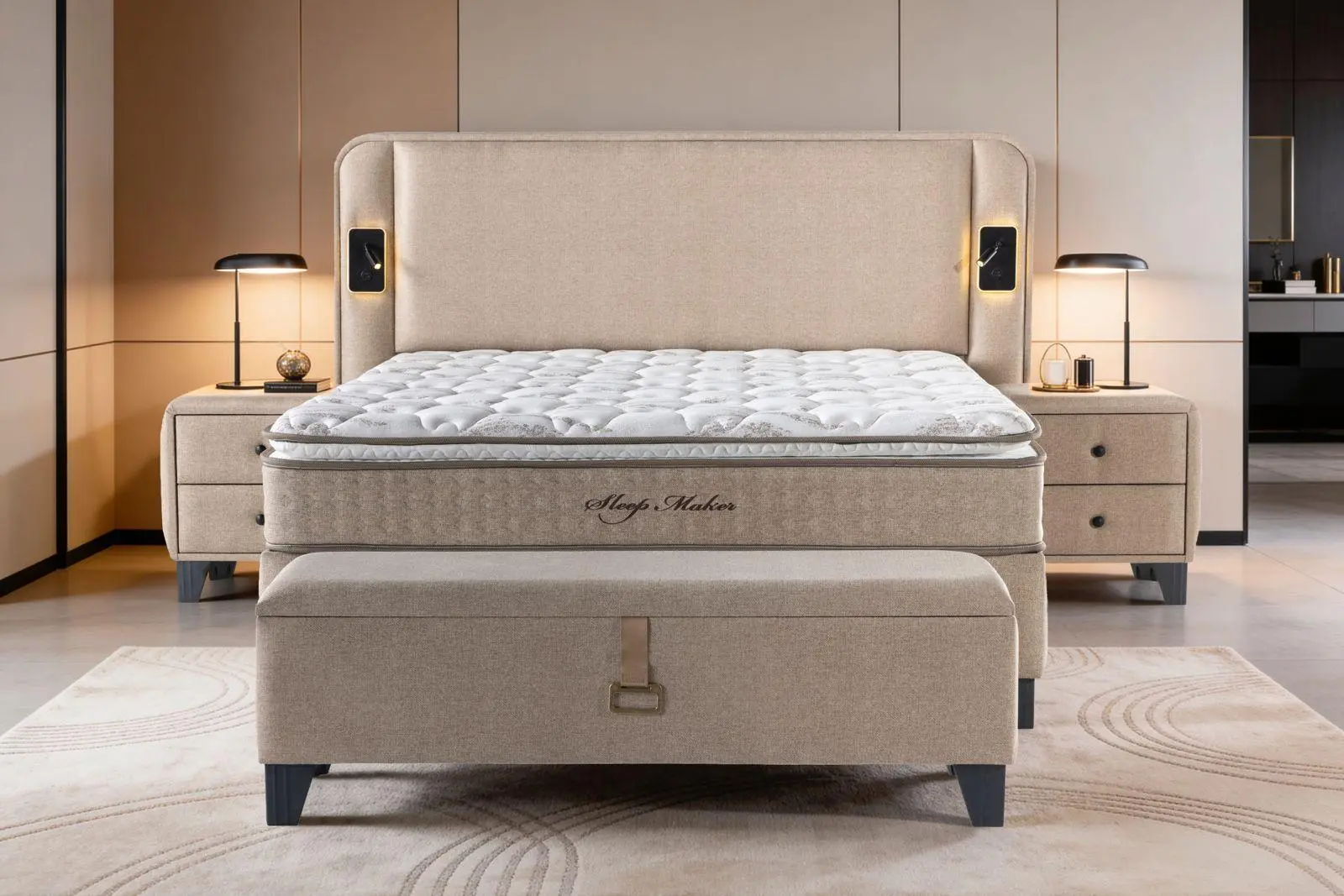 Sleep Maker — Yatak odası görünümü
